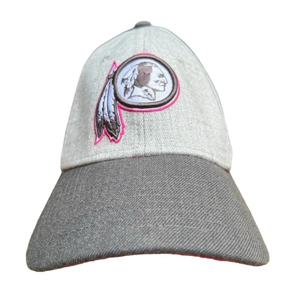 Washington Redskins Commanders Breast Cancer Hat - size Small/Medium
